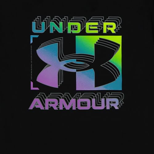 Image of Under Armour Boys' 2-piece Short Sleeve Graphic T-Shirt and Shorts Set, Lightweight & Breathable