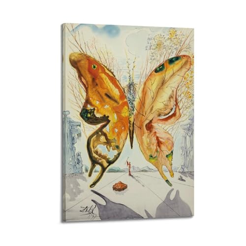 Poster sur toile Salvador Dali éveillez votre imagination avec Venus Butterfly 50x75