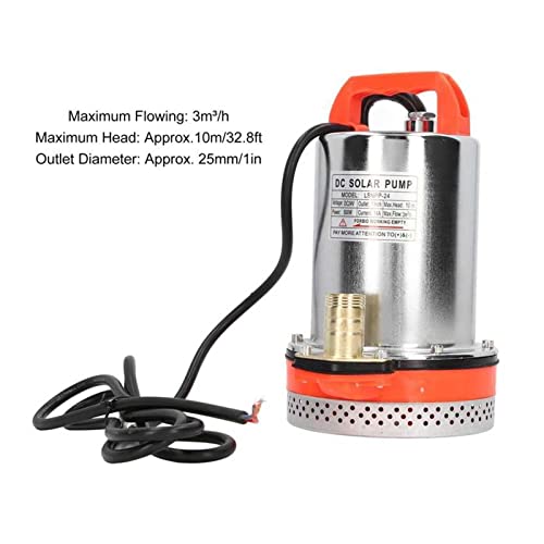 Pompe submersible 500W avec débit constant de 3m³/h