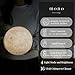 mono living 4.7 Inch Moon Lamp for Adults - 16 Color LED Light Up Moon Ball, Realistic 3D Night Light with Remote & Timer - Unique Thanksgiving & Christmas Gifts