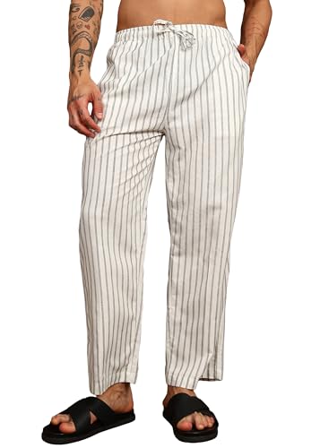 Image of Men's Cotton Linen Pajama