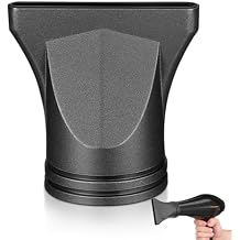 Hair Dryer Nozzle Replacement Universal Attachment Flat Plastic Concentrator Blow Dryer Attachment Hair Dryers Accessories for Outer Diameter 4.5 cm to 4.6 cm
