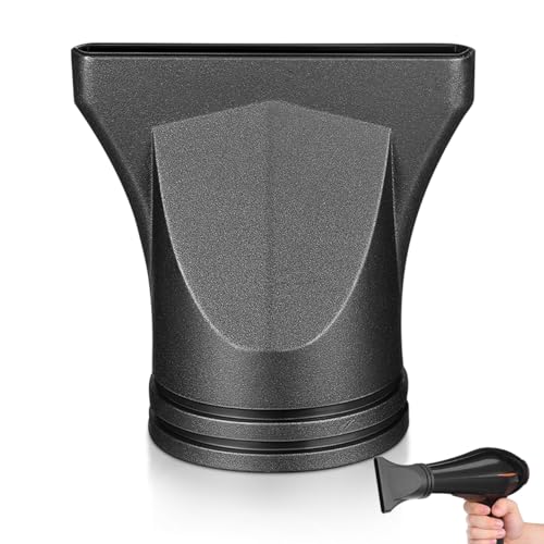 BESTYASH Embout Plat Pour Sèche-Cheveux Professionnel Concentrateur D'Air 3.00X2.95X2.05In Accessoire Durable Pour Coiffage Précis Usage Domestique Et Salon