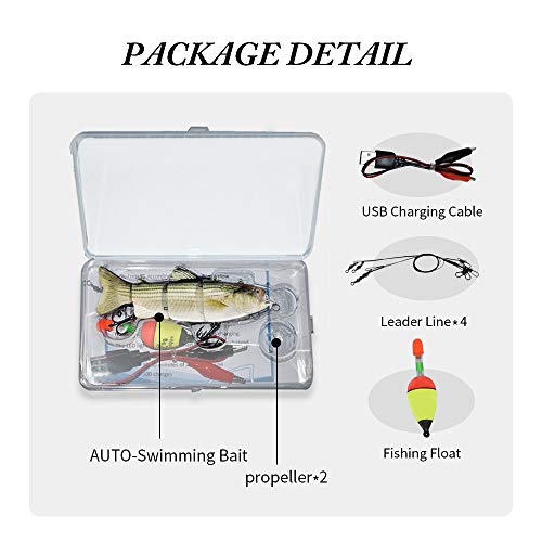 Ods Lure Esca per il Nuoto robotico Ricaricabile