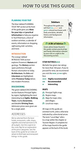 Michelin Green Guide Provence (Travel Guide) #TOP2