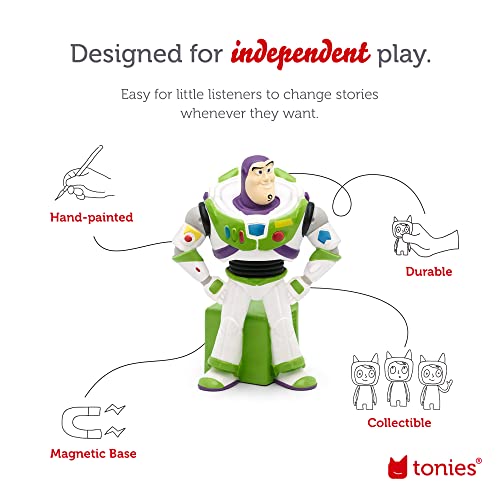 image for Tonies Buzz Lightyear Audio Toy Figurine from Disney and Pixar's Toy S