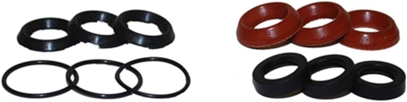 Genuine 15mm Seal Kit 5019.0035.00 Compatible with Comet LWD, LWS Pumps 2500 PSI 5019003500