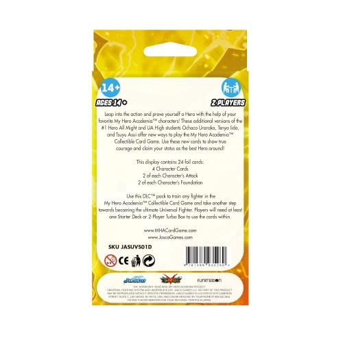 Jasco My Hero Academia Collectible Card Game Series 1 Deck-Loadable Content | Trading Card Game for Adults and Teens | Ages 14+ | 2 Players | Average Playtime 45+ Minutes | Made by Jasco Games - Image 4