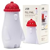 Monkey Business Fill Phil Refrigerator Deodorizer, Baking Soda Container, Baking Soda Fridge Deodorizer, Cute Gifts, Kitchen Gadgets