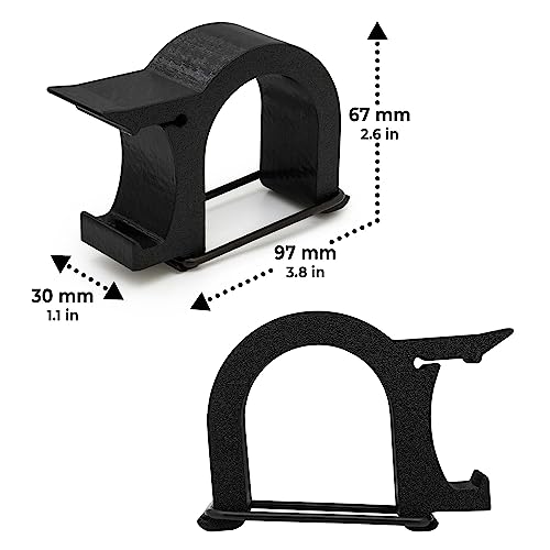 Mobilefox Universal Fahrrad Laufrad Halterung Fahrradträger Halter Adapter passend für Thule Chariot Anhänger