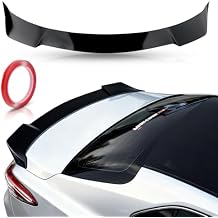 Rear Trunk Spoiler Compatible with 2018-2024 Toyota Camry SE XSE L LE XLE Hybrid, V2 Style Fits for 18-24 Sedan, High Kick Spoiler Wing LipGloss Black