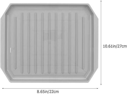 Miniatura 8 de GANAZONO 2 sartenes para hornear, tocino, hornos de microondas, bandeja de tocino para microondas, bandeja de tocino para microondas, bandeja de