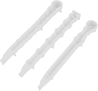 CORHAD 3 Pçs Moldes Epóxi Para DIY Caneta Esferográfica Molde Caneta Forma DIY Acessórios Claro Caneta Epóxi Moldes Varinha Manual Artesanato Suprimentos Caneta Esferográfica Leve
