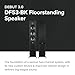 ELAC Debut 3.0 DF53-BK Floorstanding Speaker, Black Ash (Each) - 1” Aluminum Dome Tweeter, 5.25” Aramid Fiber Midrange & Dual 5.25” Aramid Fiber Woofers - 3-Way Bass Reflex - 38Hz to 38KHz Response