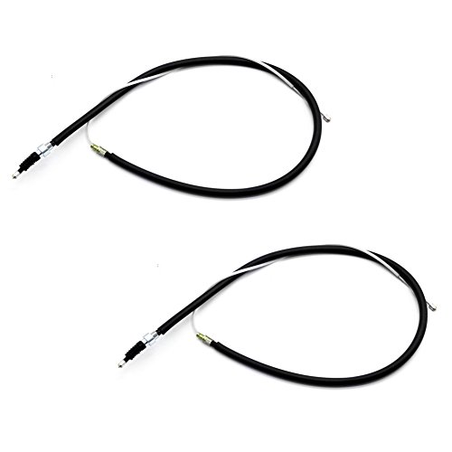 Jsd Auto Parts New Pair Left & Right Emergency Parking Brake Release Cable For Vw 1999 2000 Jetta Golf Beetle 1J0609721E #TOP1