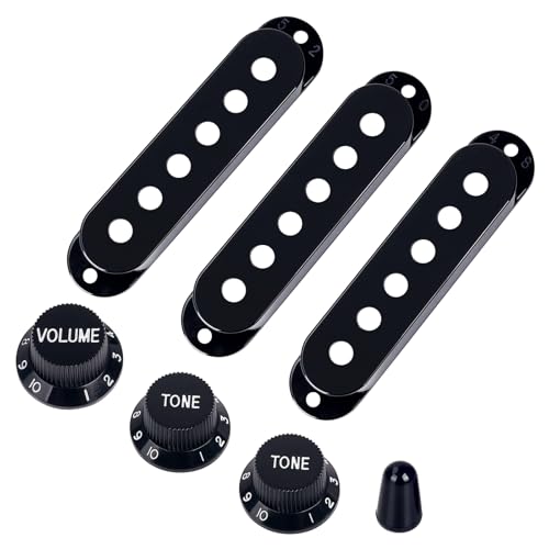 Kit capots de micro SSS Banworks et boutons de commande pour luthier et modification de guitare