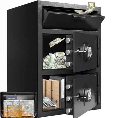9.5 CuFt Double Door Depository Safe