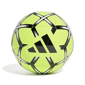 Adidas Starlancer Club Fußball Lucid Lemon/Schwarz Größe 4