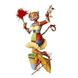 Kurt Adler Alley Cats Resin Chita Dusting Table Piece, 8-Inch