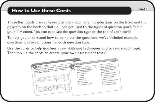 11+ Non-Verbal Reasoning Flashcards (Letts 11+ Success) - Image 2