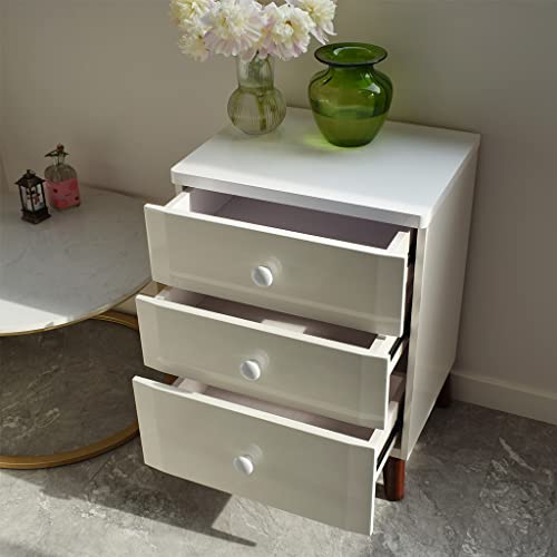 Hanlinggg 10 Pack Ceramic Round Style Cabinet Knobs Cute Cupboard Door Knobs Drawer Dresser Pull Handles With 3 Kinds Of Screws (White) #TOP7