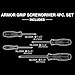VESSEL - ARMOR GRIP™ Screwdriver Cross Point 4PC. Set (JISDRIVE) No.550APH4PBU