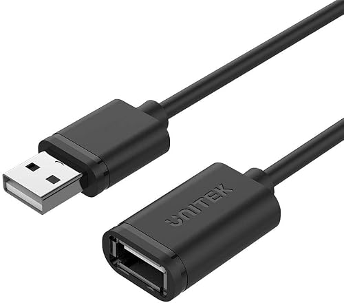 Unitek Y-C418GBK USB 2.0 Extension Cable, 5 Meter Length