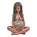 ☀La Mayor Obra Maestra: ¡El Millennial Gaia es la imagen del nuevo Milenio! Este "Sermón en Piedra" es la expresión de Oberón de una creciente conciencia global basada en la Tierra. Cada vez más, la cultura "dominante" se está dando cuenta del nombre y concepto de "Gaia". ¡La Millennial Gaia es una estatua impresionante!