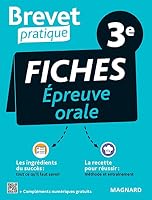 Brevet Pratique Fiches Épreuve orale 3e Brevet 2026: L'essentiel pour réussir l'épreuve orale en 38 fiches efficaces 2210772273 Book Cover