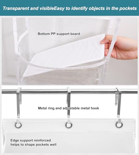 image for Fixwal 6-Shelf Over The Door Hanging Pantry Organizer Room Organizer w