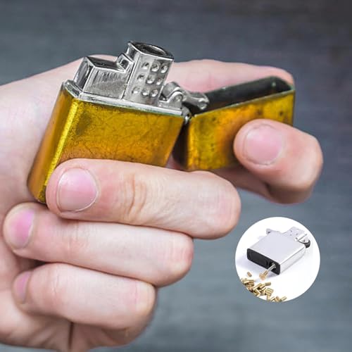 Miniatura 6 de Lintra 600 Piezas Piedras Mechero, Piedras Para Mechero Con Botella De Almacenamiento, Pedernal, Apto Para Todo Tipo De Encendedores