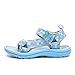 Toddler Boy Sandals Children Sandals Fashion Breathable Thick Soled Summer Sandals Lightweight Soft Soled Children (Blue, 4.5 Big Kids)