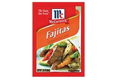 McCormick Fajita Seasoning Mix (Pack of 4) 1.12 oz