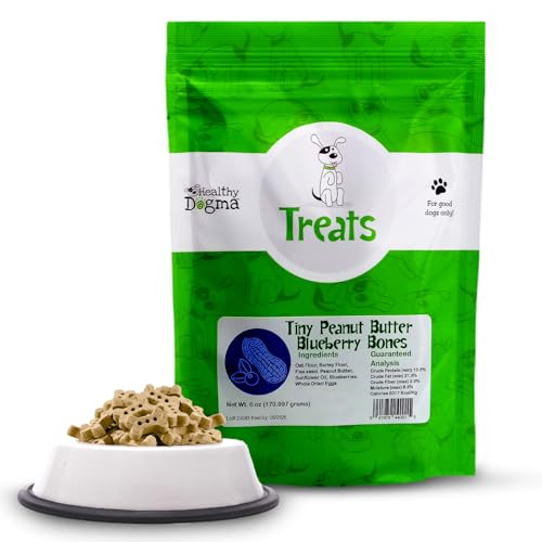 Healthy Dogma Peanut Butter Dog Treats | Peanut Butter & Blueberr...