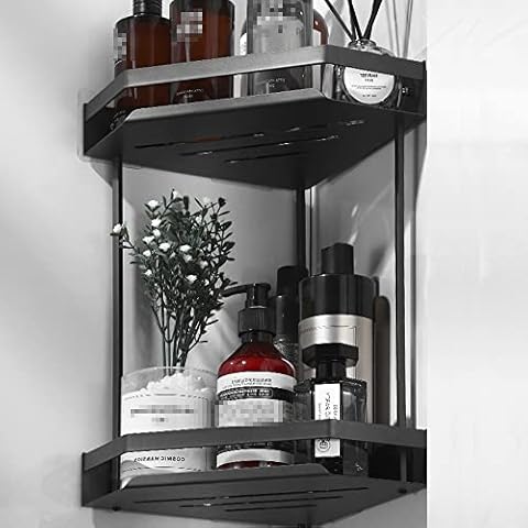 Shower Caddy Adhesive Bathroom Shelf Organizer 2-Pack Cover