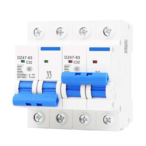 Interruttore automatico di interblocco a doppia alimentazione NXB DZ47-63 2P 4P 220V Interruttore di conversione di commutazione 63A(4p,63A)