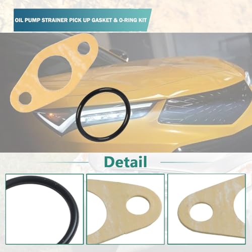 Image of Oil Pump Strainer Pick Up Gasket & O-Ring Kit for Honda B16A B18C 15221-PW0-S01 91308-P3R-T01