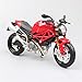 HZGLY 1/12 Échelles Moto Modélisation Diecasts & Toy Vehicles DIY Bike Toys pour Cadeaux pour Enfants Collection Adulte pour Ducati Monster 696