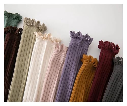 Ruffle socks 2pcs Girls Socks Knee High Lace Ruffle Long For Kids Cotton Toddlers Stocking Soft4