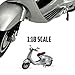 Welly Die Cast Vespa 946 (2014), 1:18 Scale, Collectible Model Scooter Moped
