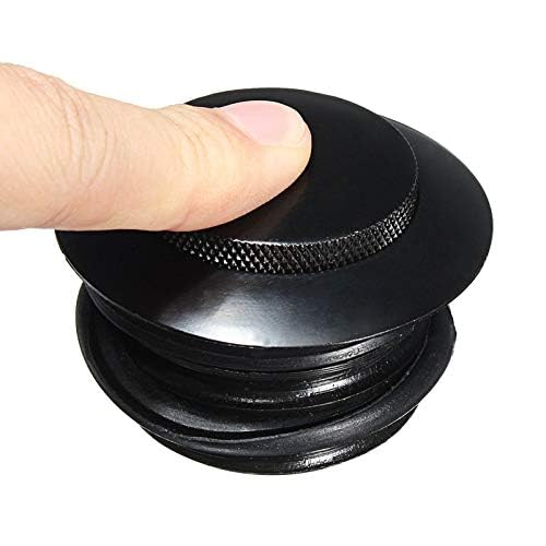 ANCLLO Tankdeckel für Motorrad, Pop-Up-Design mit Standardgewinde, kompatibel mit Harley Davidson 1982-2017