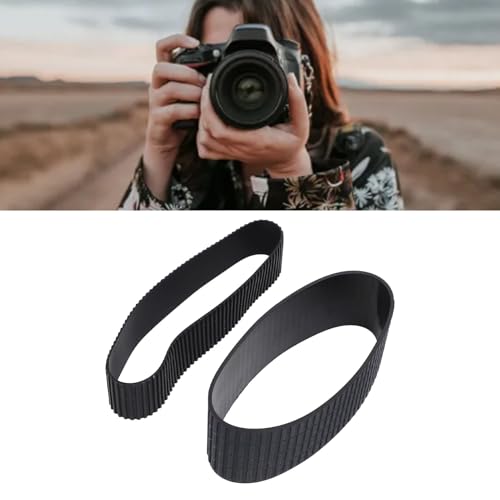 Anillo de goma para zoom y anillo de goma para enfoque para lente 24-70mm, accesorios de repuesto ideales para cámara miniatura 3