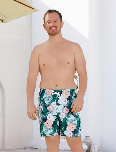 Image of PATPAT Family Matching Swimwear Set: Floral Print Sleeveless Ruffled One Piece Bathing Suits