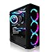 Greed® MK2 Plus - High End Gaming PC - AMD Ryzen 7 5700X + RX 9060XT 16GB - Schneller RGB Computer + 4K Raytracing Rechner mit 4,6 GHZ - 32GB DDR4 RAM - 1TB SSD + 750W Netzteil - WLAN + Windows 11 Pro