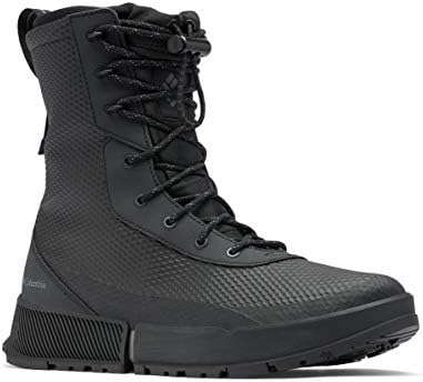 Columbia Men's Hyper-Boreal Omni-Heat Tall Snow Boot, Black/Ti Grey Steel, 10.5