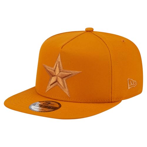 New Era Men's Brown Dallas Cowboys Color Pack A-Frame 9FIFTY Snapback Hat