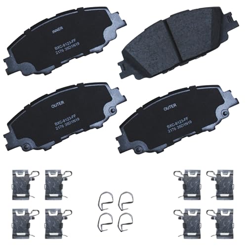 Bendix Premium SBC2176 Ceramic Front Brake Pads for Toyota Corolla 2024-2019, Prius 2024-2023, Prius Prime 2022-2020 by Bendix - Used condition - US$24.77