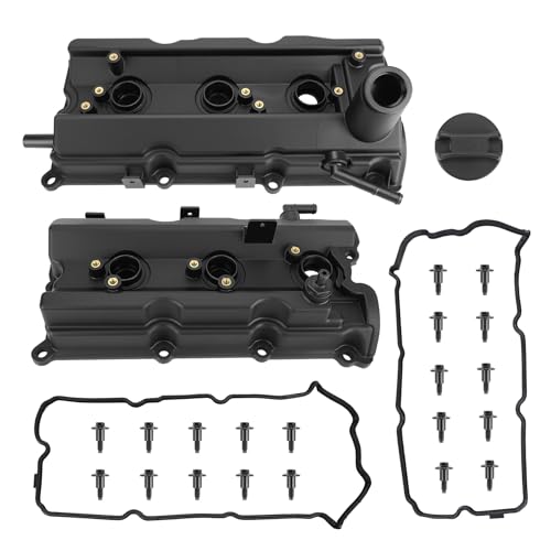 13264-AM600 Engine Valve Cover with Gasket and Bolts for 2003-2008 Infiniti FX35 G35 M35 3.5L Nissan 350Z 3.5L Repalce# 13264-AM600 13264-AM610 132708J102 132708J112