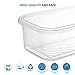 FineDine Food Storage Containers With Lids, 40-Piece Airtight Leakproof, BPA-Free Durable Plastic Food Containers for Leftovers - Freezer, Microwave & Dishwasher-Safe (Blue)