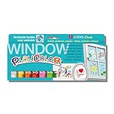 Nombre del modelo- 2011 Playcolor Window One Pintura Para Cristales , 12 colores surtidos , 02011
